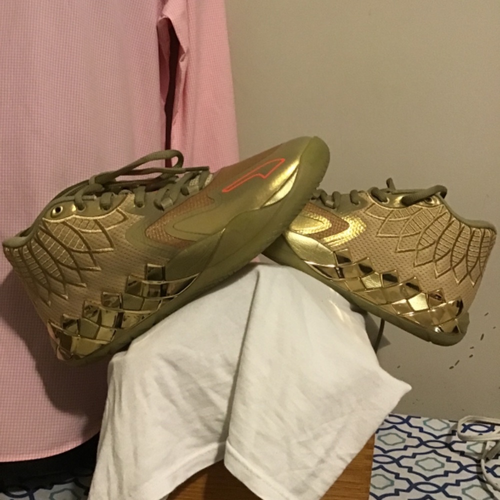 🔥Best offers, PUMA, MELO BALL, basketball shoes, new condition, size 8.5 - Picture 9 of 10
